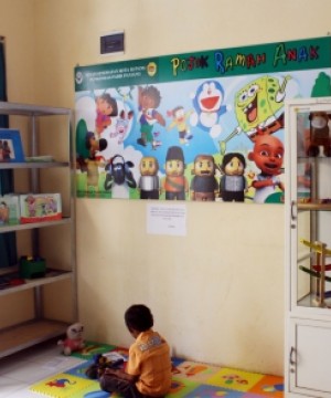 Pojok Ramah Anak, Inovasi Pelayanan di Puskesmas Pasir Panjang